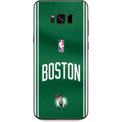 NBA Boston Celtics Jersey Galaxy S8 Plus Skin